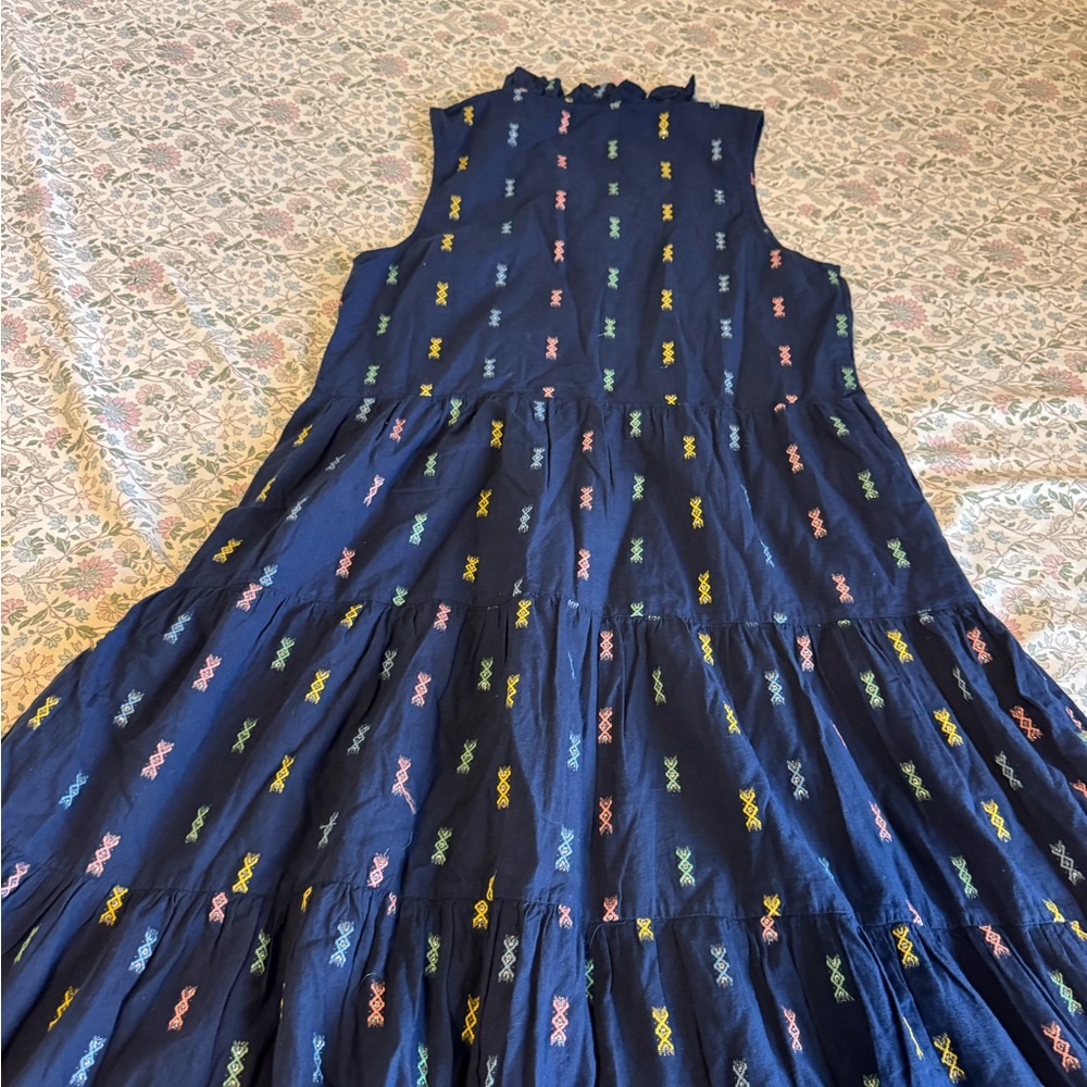 Colorful Embroidered Dress - Picture 2 of 7